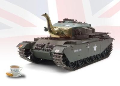 تانک های بریتانیایی یک ابزار مخفی و عجیب دارند!