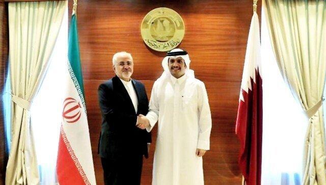 ظریف: روابط ایران - قطر رو به رشد است ، امنیت خلیج فارس مسئولیت کشورهای منطقه است