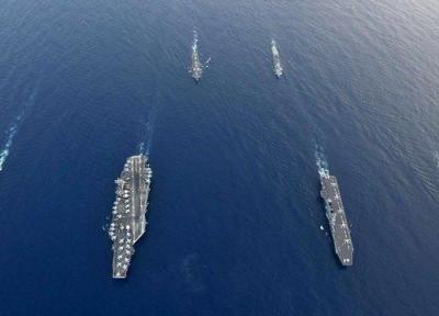 برگزاری رزمایش دریایی آمریکا و ژاپن در بحبوحه افزایش تنش ها با چین