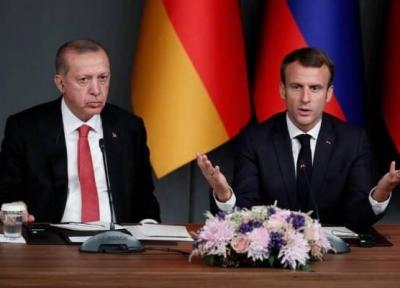 اردوغان و ماکرون درباره سوریه رایزنی کردند
