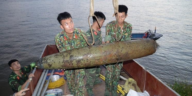 خنثی سازی بمب 280 کیلوگرمی آمریکایی در ویتنام