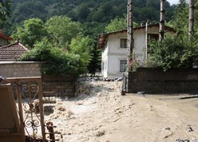 آسیب سیلاب به راه های 40 روستای شهرستان آمل
