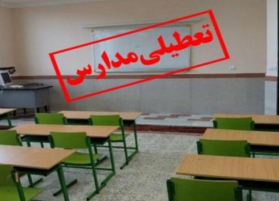 نوبت صبح مدارس چهار شهرستان استان بوشهر تعطیل شد