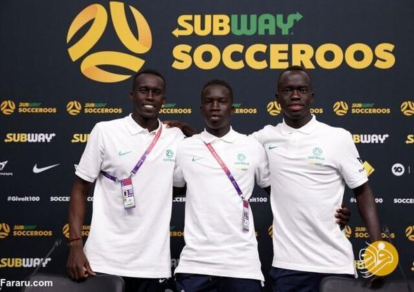 خوشحالی 3 آفریقایی استرالیا از حضور در اولین جام جهانی