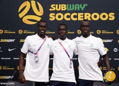 خوشحالی 3 آفریقایی استرالیا از حضور در اولین جام جهانی