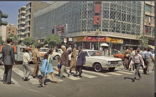 تهرانِ شلوغِ 50 سال پیش