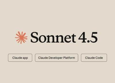 مدل هوش مصنوعی Claude Sonnet 4.5 با توانایی کدنویسی شگفت انگیز معرفی گردید