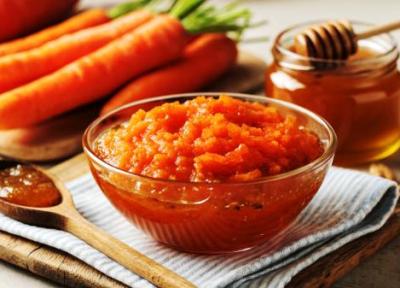طرز تهیه مربا با تفاله هویج با رنگ و طعم عالی